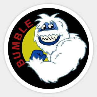 The fighting bumble Sticker